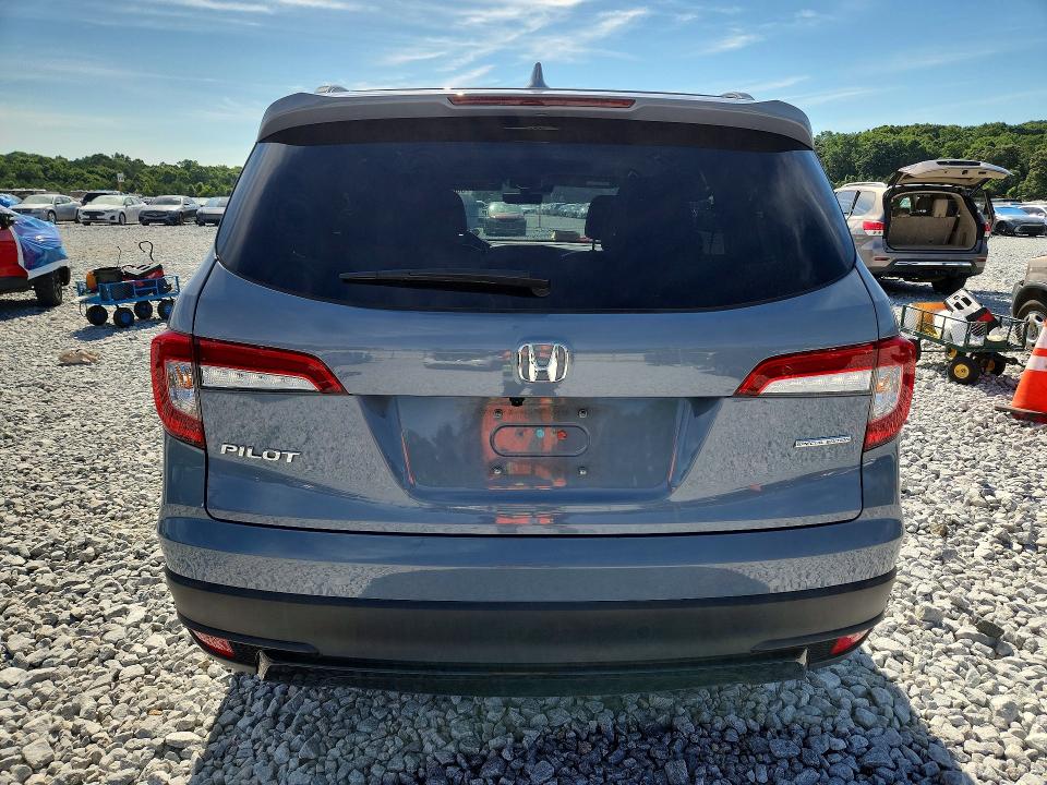 2022 Honda Pilot VIN 5FNYF5H27NB015950 COPART salvage auction — FRONT END, Ga - Cert Of Title-Salvage, sold $10,300 on 2026-07-28 (photo 6)