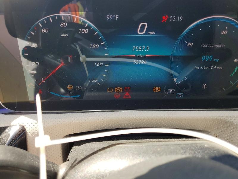 2020 Mercedes-benz Cla-klasse VIN W1K5J4GB4LN089912 COPART salvage auction — FRONT END, Ca - Salvage Certificate, sold $8,200 on 2026-07-08 (photo 9)