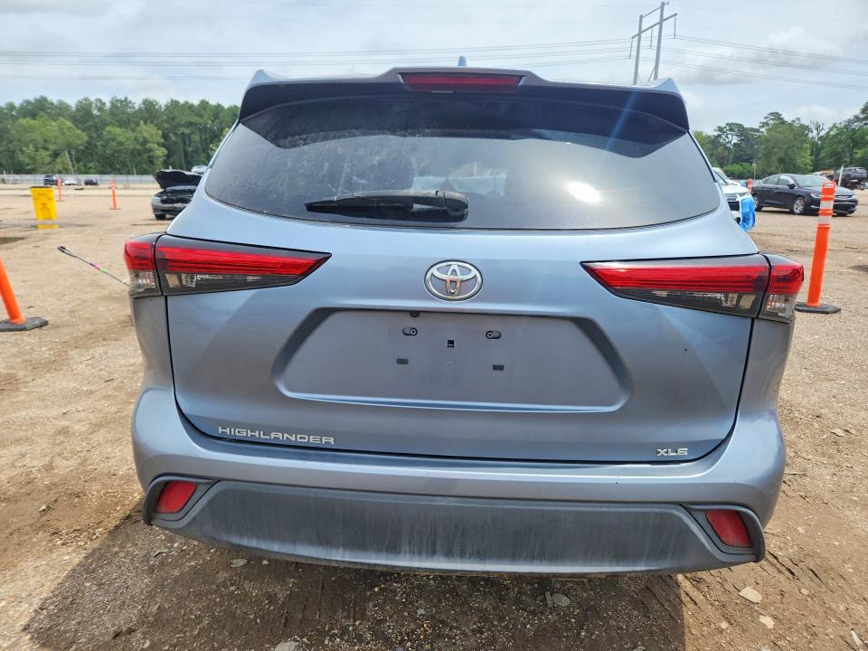 2021 Toyota VIN 5TDGZRAH8MS042772 COPART salvage auction — FRONT END, La - Cert Of Title-Salvage, sold $3,200 on 2026-07-17 (photo 6)