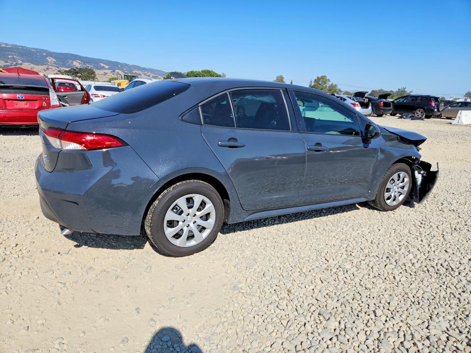 2026 Toyota Corolla VIN JTDBCMFE2T3139012 COPART salvage auction — FRONT END, Ca - Salvage Certificate, sold $90 on 2026-07-28 (photo 3)