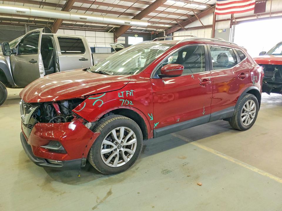 2020 Nissan Rogue VIN JN1BJ1CW0LW385415 COPART salvage auction — FRONT END, Ct - Cert Of Title-Salvage, sold $1,600 on 2026-07-23 (photo 1)