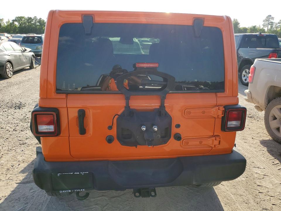 2025 Jeep Wrangler / VIN 1C4PJXDN4SW592660 COPART salvage auction — FRONT END, GA - CERT OF TITLE-SALVAGE, sold $18,500 on 2026-07-31 (photo 6)