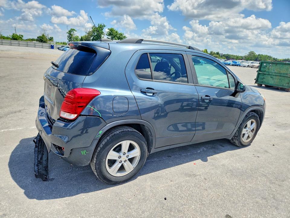 2021 Chevrolet VIN KL7CJLSB6MB307867 COPART salvage auction — REAR END, Fl - Certificate Of Destruction, sold $1,300 on 2026-07-28 (photo 3)