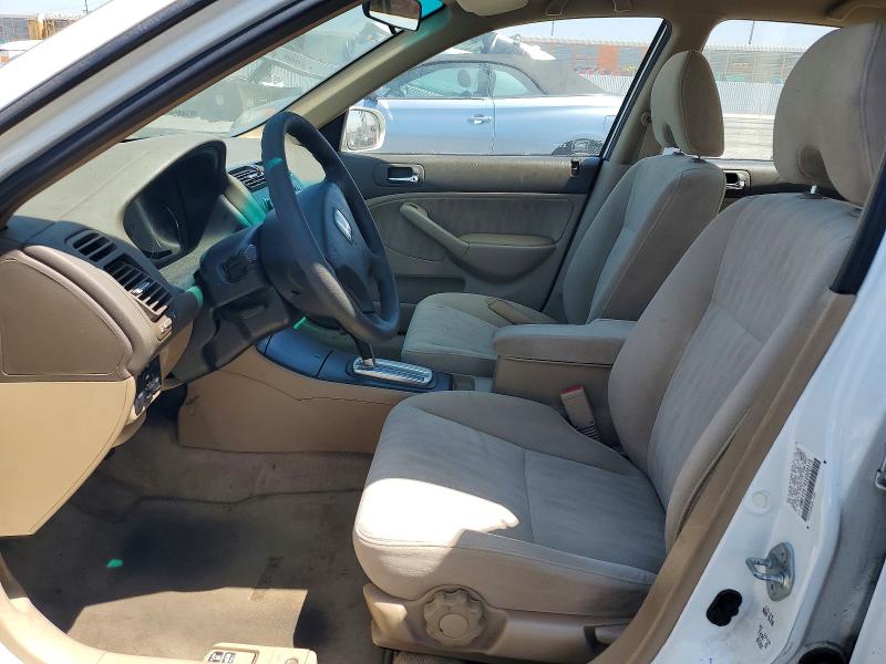 2005 Honda Civic VIN JHMES26795S000315 COPART salvage auction — FRONT END, Ca - Dis/Dlr/Exp Only Clean Title, sold $700 on 2026-07-07 (photo 7)