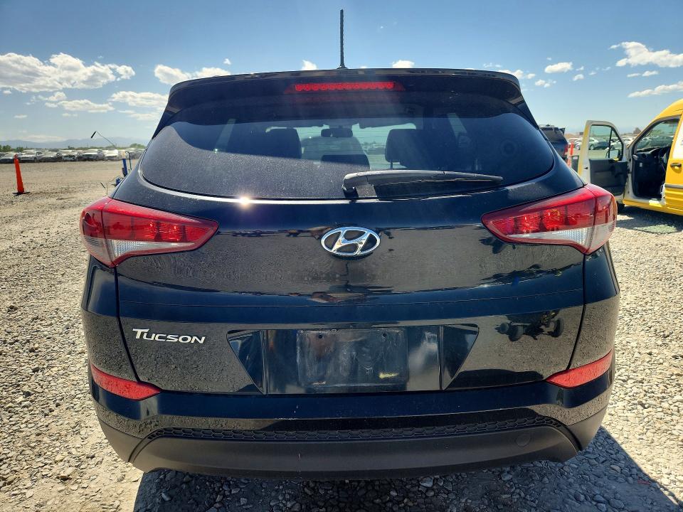 2016 Hyundai Tucson VIN KM8J33A46GU060183 COPART salvage auction — VANDALISM, Co - Public - Salvage Title, sold $2,100 on 2026-07-07 (photo 6)