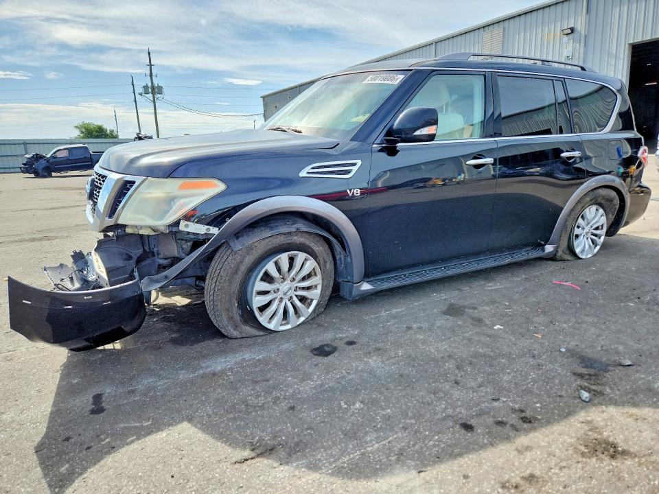 2017 Nissan VIN JN8AY2ND0H9004176 COPART salvage auction — FRONT END, Salvage Title, sold $2,900 on 2026-07-15 (photo 1)