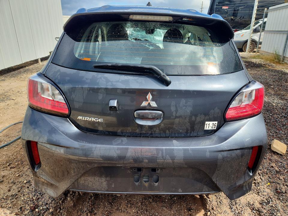 2024 Mitsubishi Mirage VIN ML32AUHJ0RH019191 COPART salvage auction — FRONT END, HI - CERTIFICATE OF SALVAGE (P), sold $1 on 2026-09-02 (photo 6)