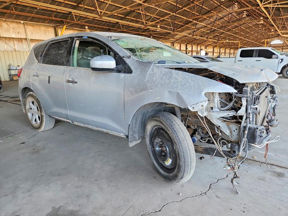 2009 Nissan Murano VIN JN8AZ18U69W003765 COPART salvage auction — FRONT END, AZ - CERTIFICATE OF TITLE (P), sold $500 on 2026-07-13 (photo 4)