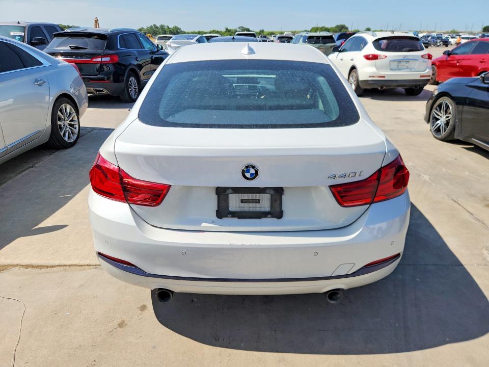2018 BMW 4er VIN WBA4J5C51JBF07952 COPART salvage auction — FRONT END, Tx - Salvage Vehicle Title, sold $5,400 on 2026-07-27 (photo 6)