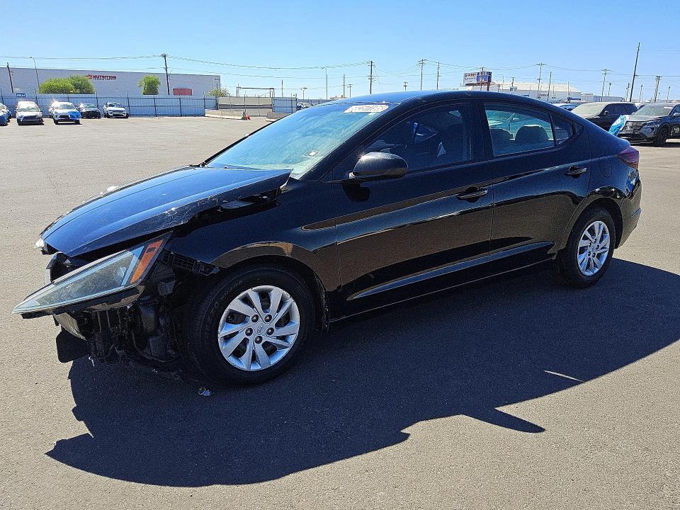 2020 Hyundai Elantra VIN KMHD74LF2LU997094 COPART salvage auction — FRONT END, Tx - Certificate Of Title, sold $1,550 on 2026-07-16 (photo 1)