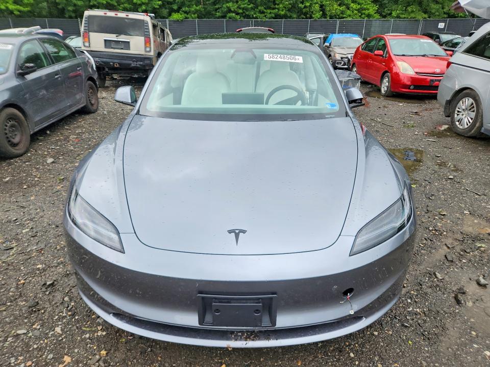 2026 Tesla VIN 5YJ3E1EB3TF177775 COPART salvage auction — SIDE, Md - Cert Of Salvage < 75% Damage, sold $13,200 on 2026-07-28 (photo 5)