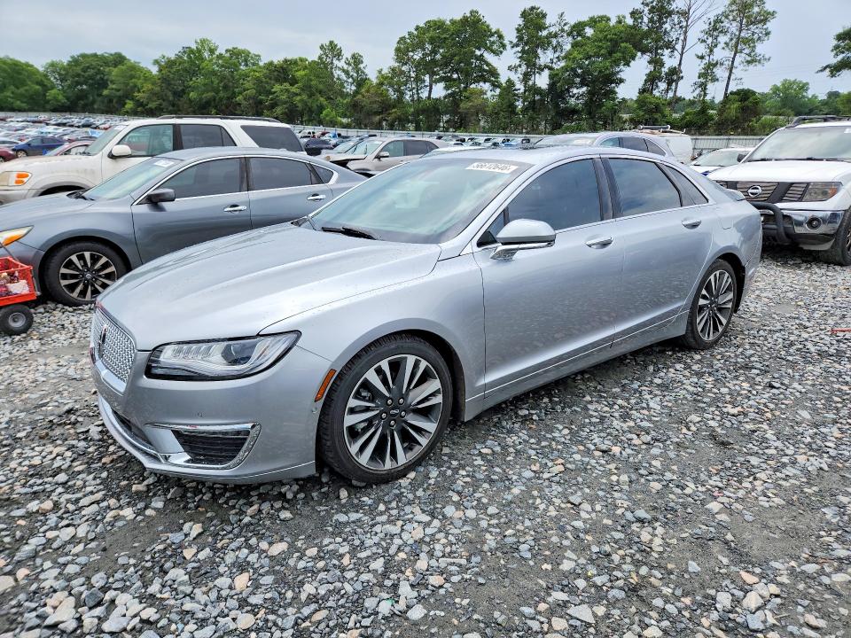 2020 Lincoln Mkz VIN 3LN6L5LUXLR619721 COPART salvage auction — REAR END, Ga - Cert Of Title-Salvage, sold $8,800 on 2026-07-09 (photo 1)