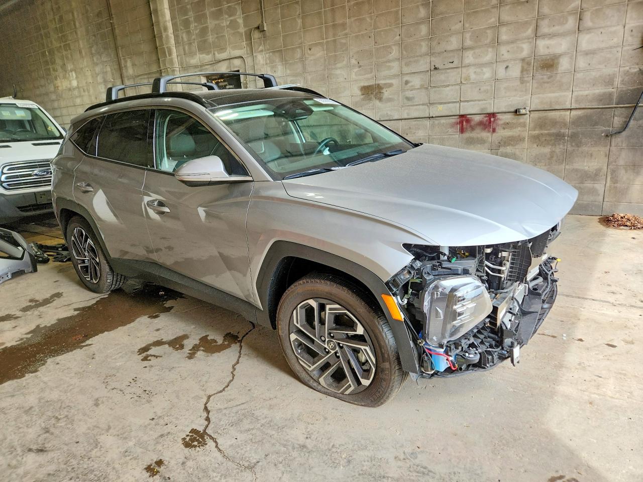 2025 Hyundai Tucson VIN KM8JEDD13SU328861 COPART salvage auction — Front End, MN - CERT OF TITLE-SALVAGE, sold $15,400 on 2026-07-09 (photo 4)