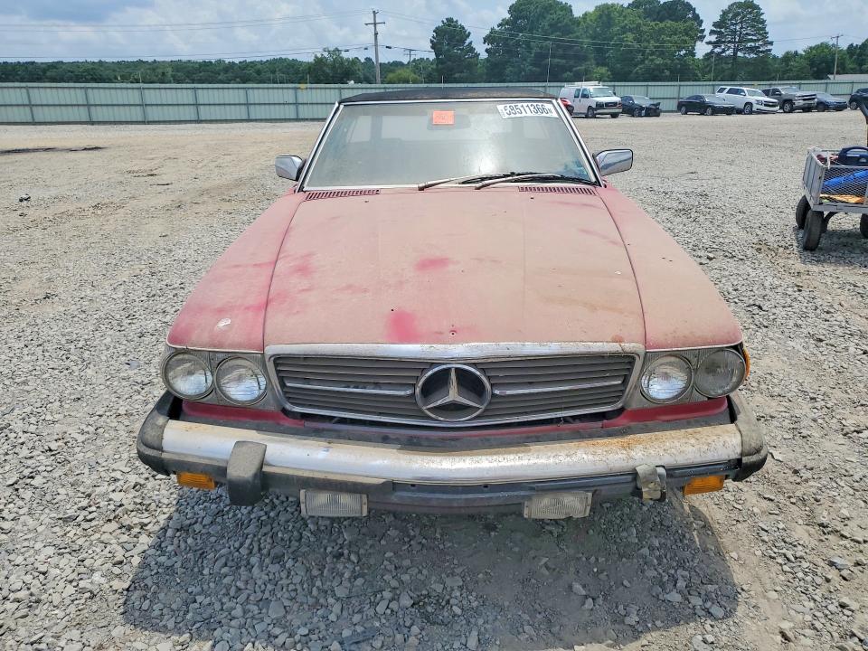 1987 Mercedes-benz 560 VIN WDBBA48D4HA069993 COPART salvage auction — MINOR DENT/SCRATCHES, Ar - Certificate Of Title, sold $1,800 on 2026-07-22 (photo 5)