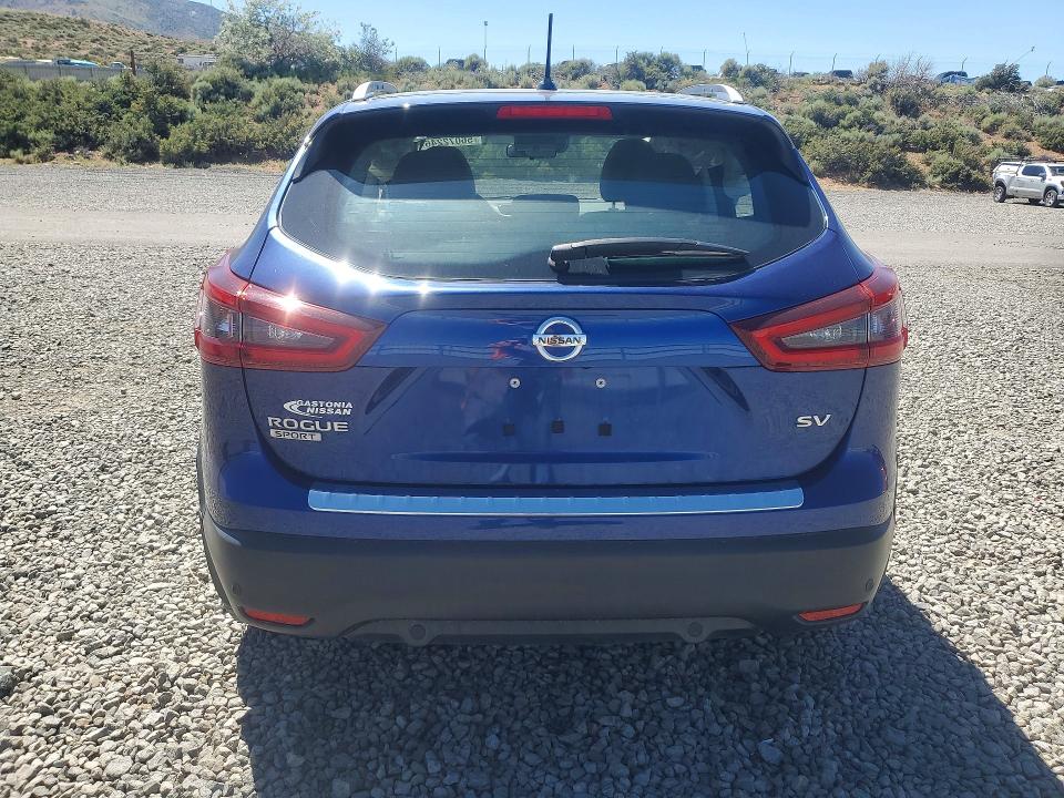 2020 Nissan Rogue VIN JN1BJ1CV0LW277058 COPART salvage auction — REAR END, NV - SALVAGE TITLE, sold $3,900 on 2026-07-30 (photo 6)