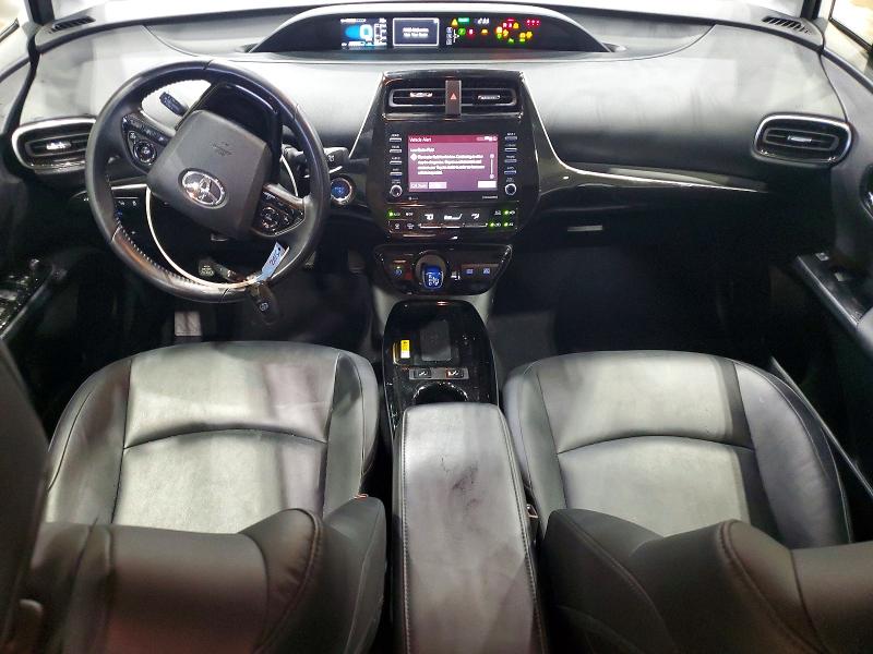 2022 Toyota Prius VIN JTDKAMFU7N3170126 COPART salvage auction — FRONT END, Ms - Cert Of Title-Salvaged, sold $6,700 on 2026-07-31 (photo 8)
