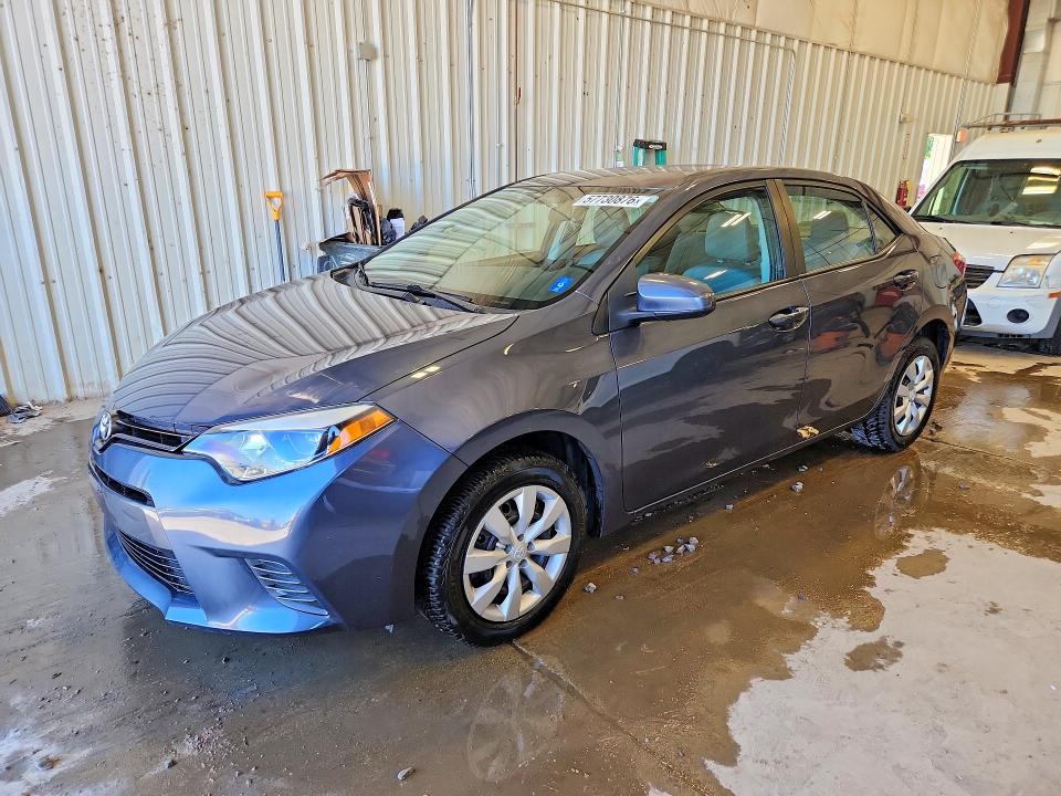 2015 Toyota Corolla VIN 5YFBURHE7FP303857 COPART salvage auction — FRONT END, IL - SALVAGE CERTIFICATE, sold $2,950 on 2026-07-27 (photo 1)