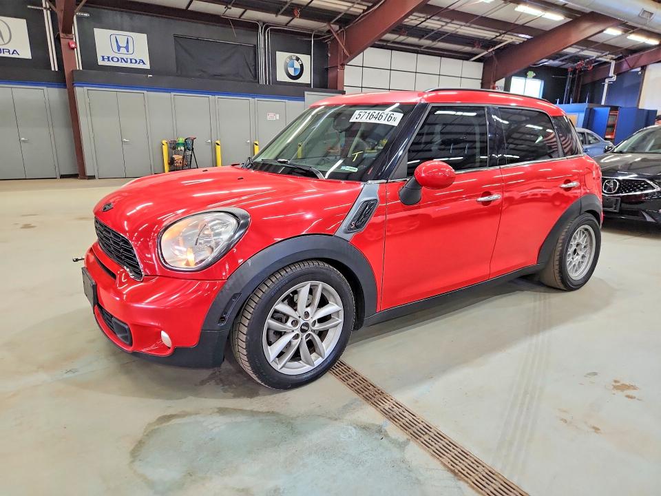 2012 Mini Cooper VIN WMWZC3C54CWL88095 COPART salvage auction — REAR END, Ma - Cert Of Title-Salvage, sold $450 on 2026-07-23 (photo 1)