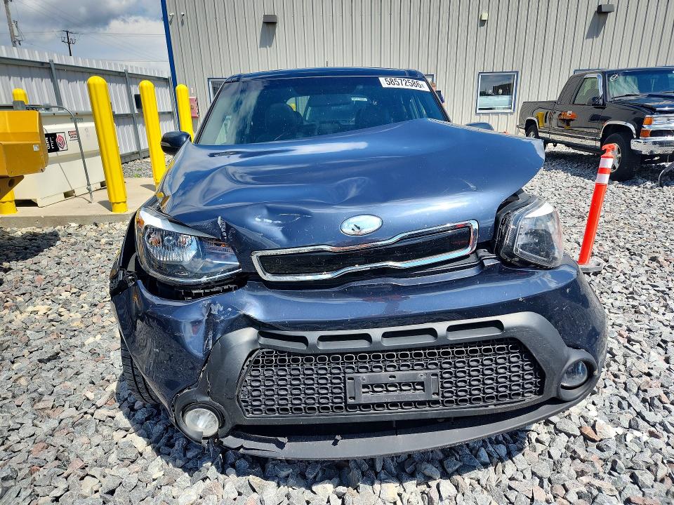 2014 Kia VIN KNDJP3A56E7021350 COPART salvage auction — FRONT END, Wi - Junked Vehicle Bill Of Sale, sold $500 on 2026-07-06 (photo 5)