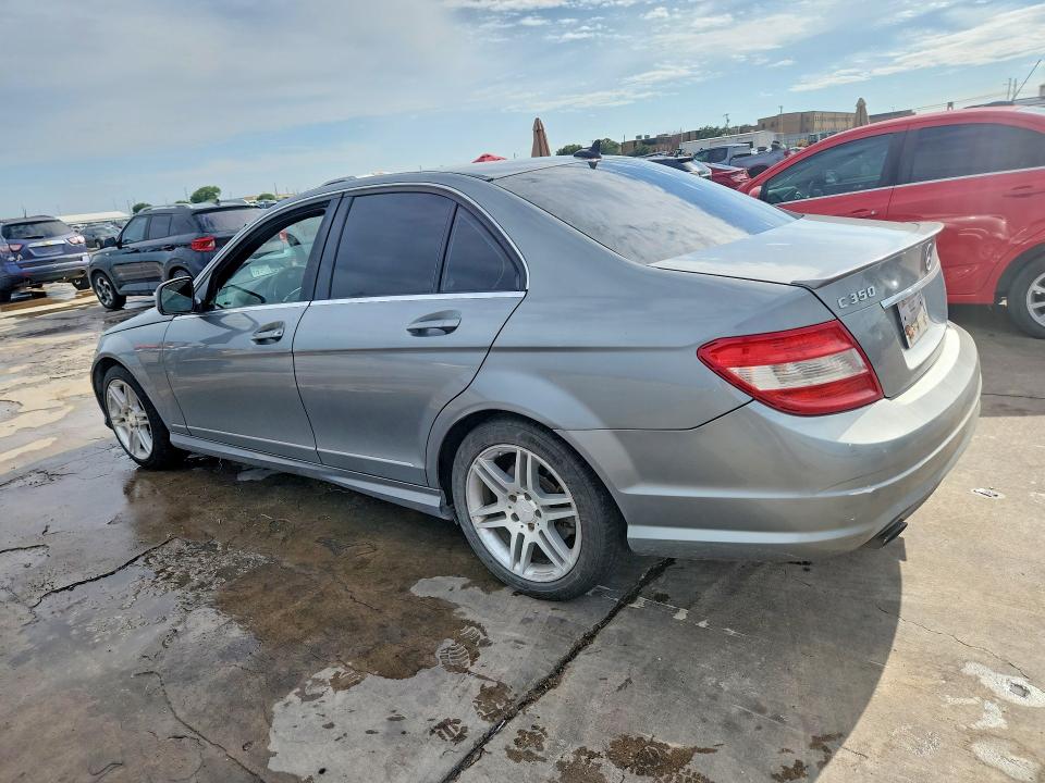 2008 Mercedes-benz C class VIN WDDGF56X88F175240 COPART salvage auction — HAIL, Tx - Certificate Of Title, sold $500 on 2026-07-30 (photo 2)