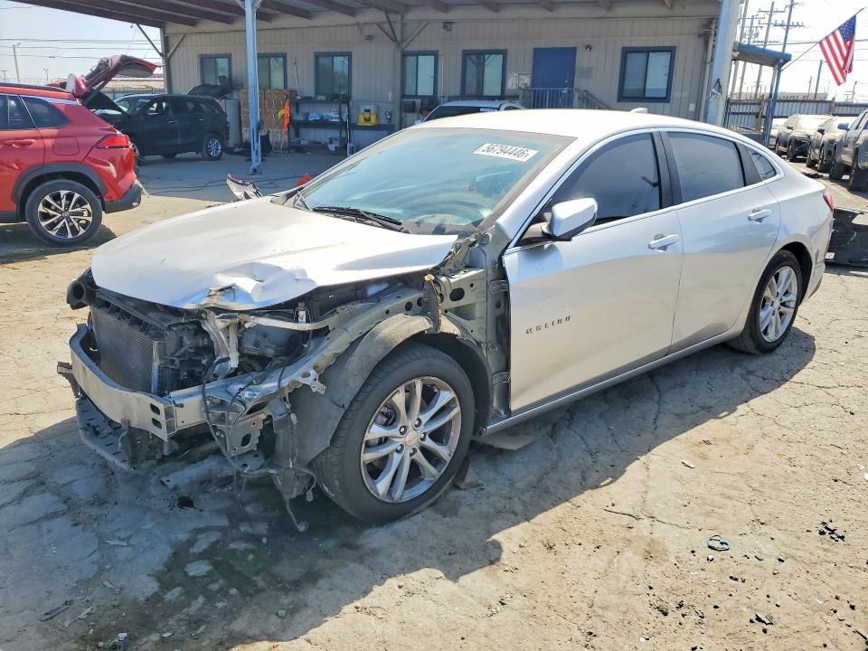 2018 Chevrolet Malibu VIN 1G1ZD5ST4JF155612 COPART salvage auction — FRONT END, Ca - Salvage Certificate, sold $225 on 2026-07-30 (photo 1)