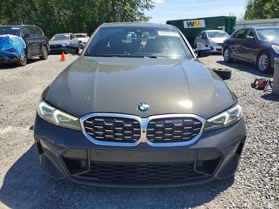 2023 BMW M340i VIN 3MW49FF02P8C96234 COPART salvage auction — SIDE, WA - BILL OF SALE, sold $22,200 on 2026-09-14 (photo 5)