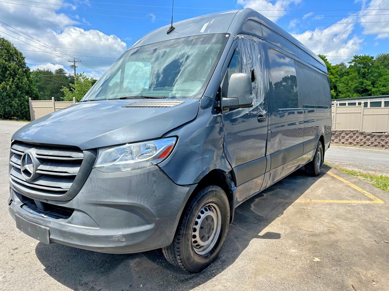 2019 Mercedes-Benz Sprinter VIN WD4PF1CD3KP150623 — COPART salvage auction photo