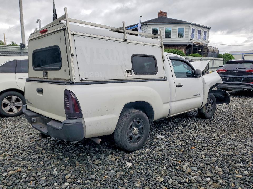 2007 Toyota Tacoma VIN 5TENX22N47Z405794 COPART salvage auction — FRONT END, Ma - Cert Of Title-Reconstrctd Coll, sold $100 on 2026-07-09 (photo 3)