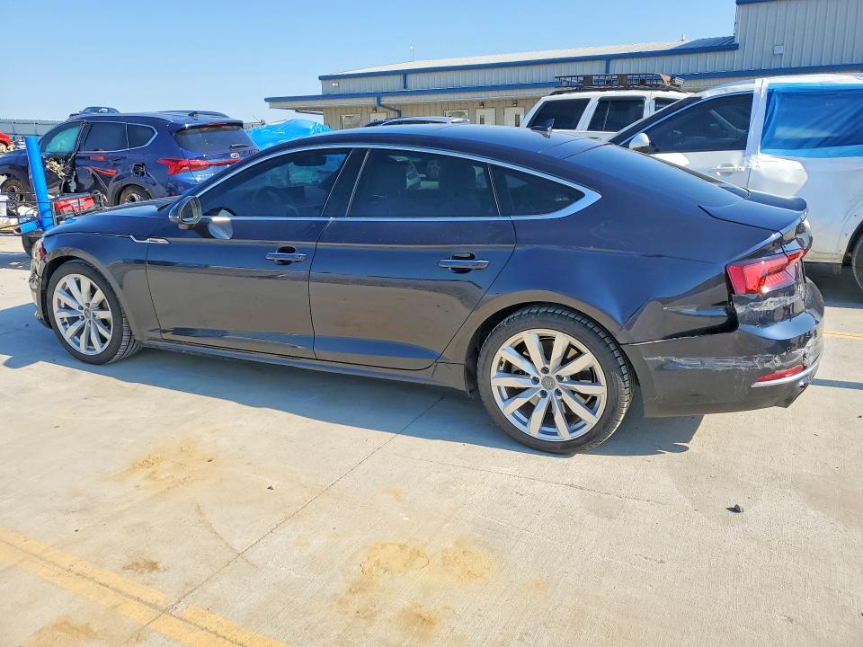 2018 Audi A5 VIN WAUBNCF55JA129763 COPART salvage auction — FRONT END, Ky - Cert Of Title-Salvage, sold $10,800 on 2026-07-23 (photo 2)