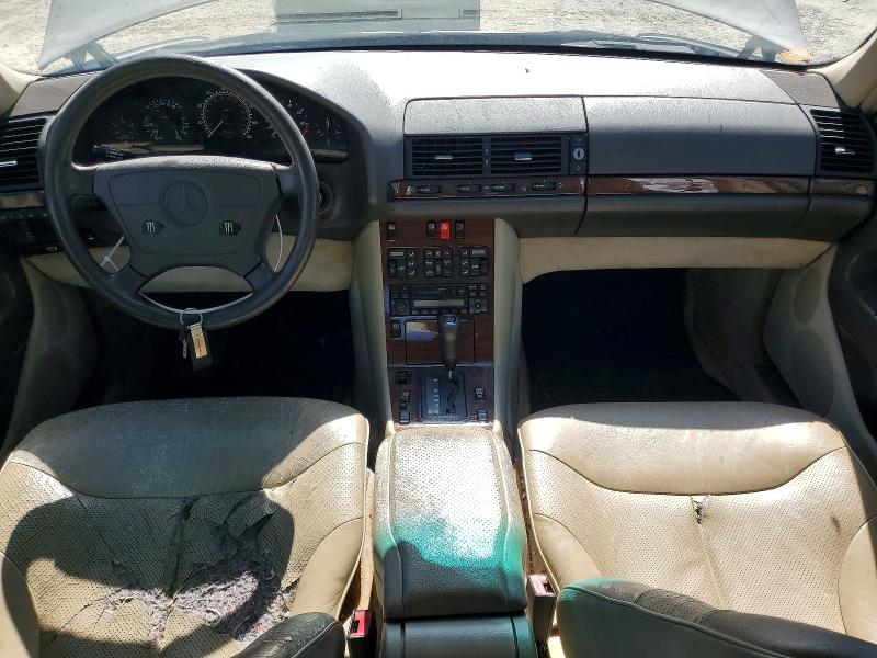 1995 Mercedes-benz S class VIN WDBGA43E9SA252433 COPART salvage auction — FRONT END, AZ - DIS/DLR/EXP ONLY CLEAN TITLE, sold $550 on 2026-07-17 (photo 8)