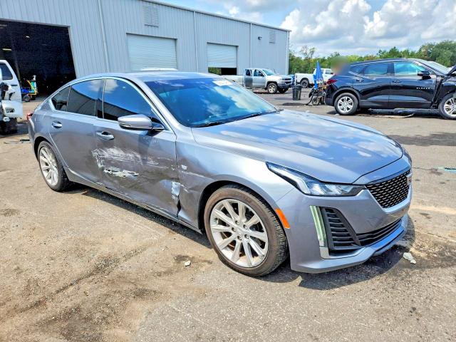 2020 Cadillac Ct5 VIN 1G6DM5RK1L0120615 COPART salvage auction — SIDE, Fl - Cert Of Title Slvg Rebuildable, sold $7,200 on 2026-08-19 (photo 4)