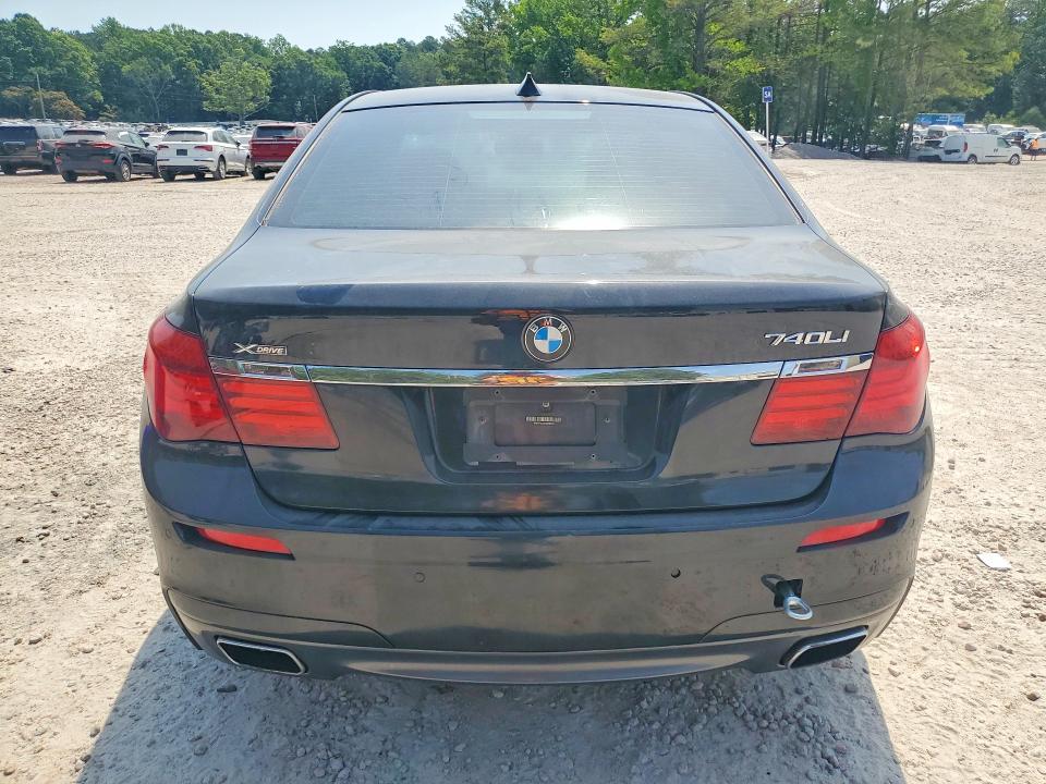 2014 BMW 7er VIN WBAYF4C56ED282030 COPART salvage auction — MECHANICAL, Nc - Salvage Certificate Of Title, sold $600 on 2026-07-31 (photo 6)