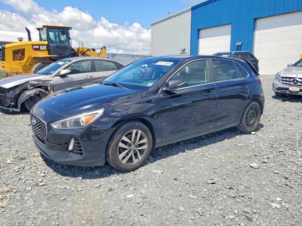 2018 Hyundai Elantra VIN KMHH35LE5JU059596 COPART salvage auction — REAR END, NS - SALVAGE TITLE, sold $950 on 2026-07-23 (photo 1)