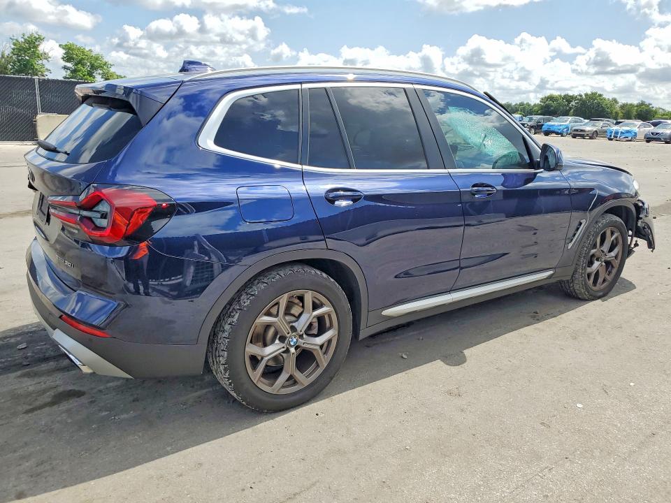 2022 BMW VIN 5UX43DP05N9J34543 COPART salvage auction — FRONT END, Fl - Certificate Of Destruction, sold $4,250 on 2026-07-23 (photo 3)