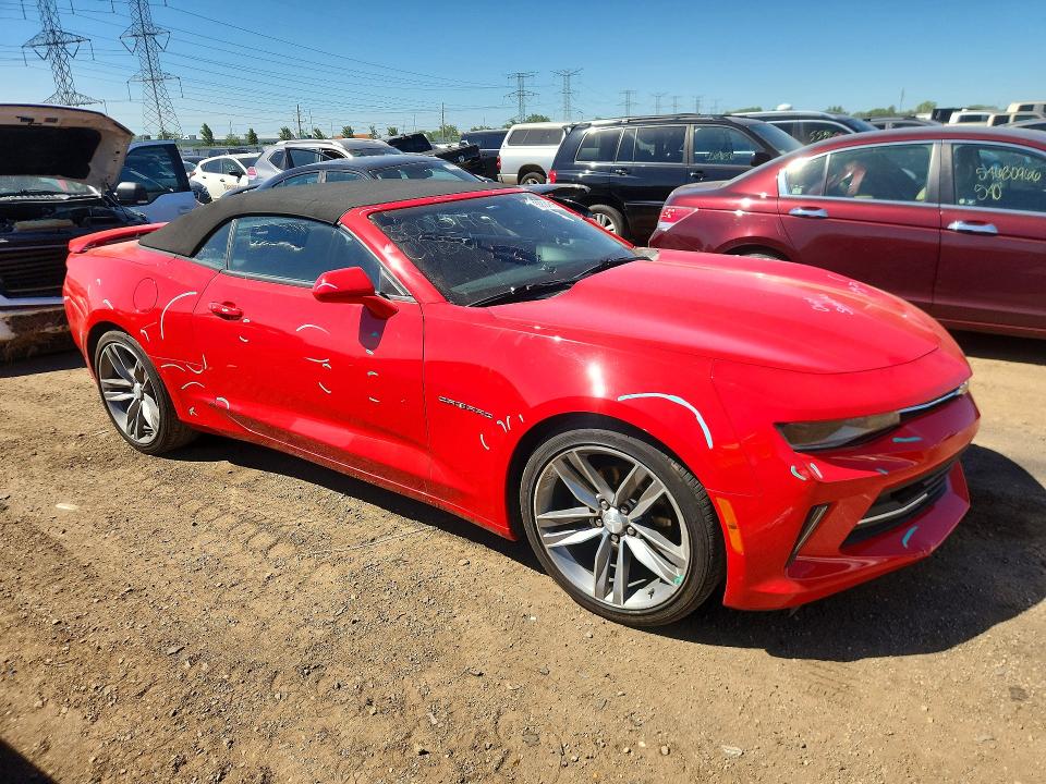 2017 Chevrolet Camaro VIN 1G1FB3DS1H0164976 COPART salvage auction — SIDE, Il - Salvage Certificate, sold $7,300 on 2026-07-28 (photo 4)