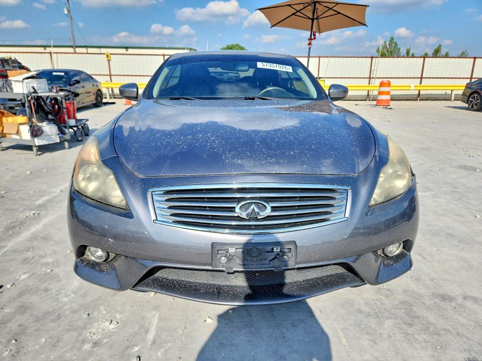 2011 Infiniti G VIN JN1CV6FE8BM951629 COPART salvage auction — REAR END, Tx - Salvage Vehicle Title, sold $925 on 2026-07-08 (photo 5)