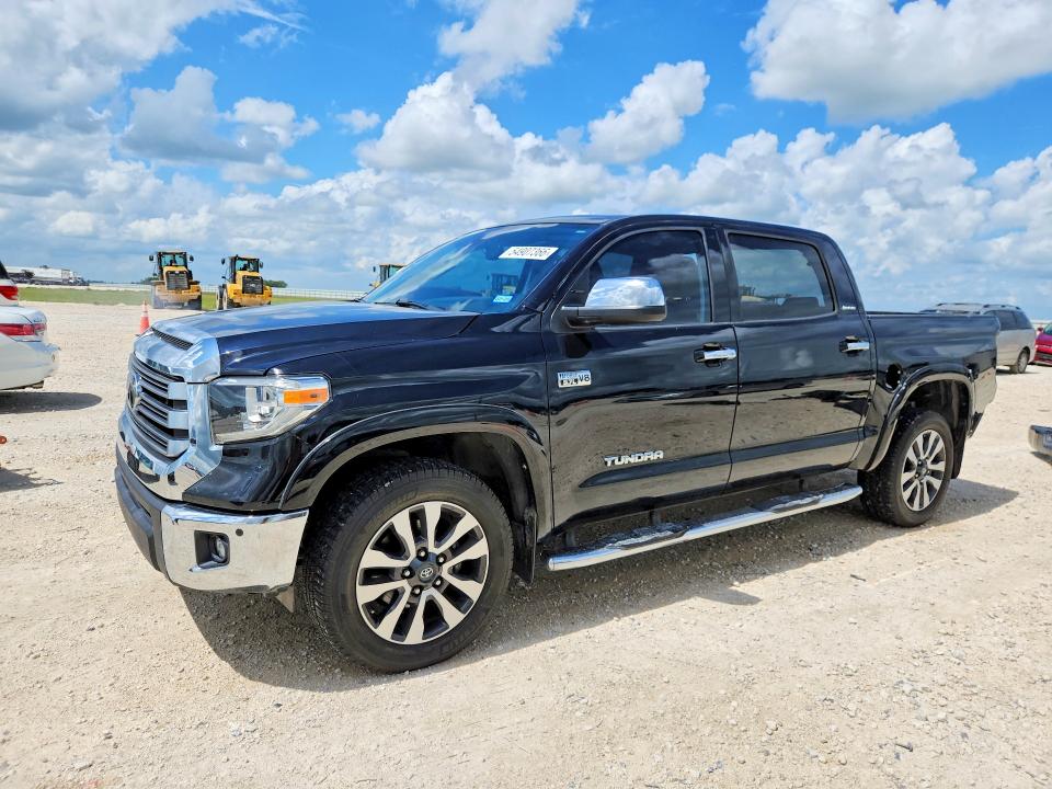 2020 Toyota Tundra VIN 5TFHY5F16LX885664 COPART salvage auction — REAR END, Tx - Salvage Vehicle Title, sold $12,200 on 2026-07-23 (photo 1)