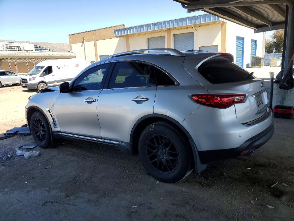 2013 Infiniti Fx VIN JN8CS1MU7DM141743 COPART salvage auction — FRONT END, Ca - Salvage Certificate, sold $500 on 2026-07-21 (photo 2)