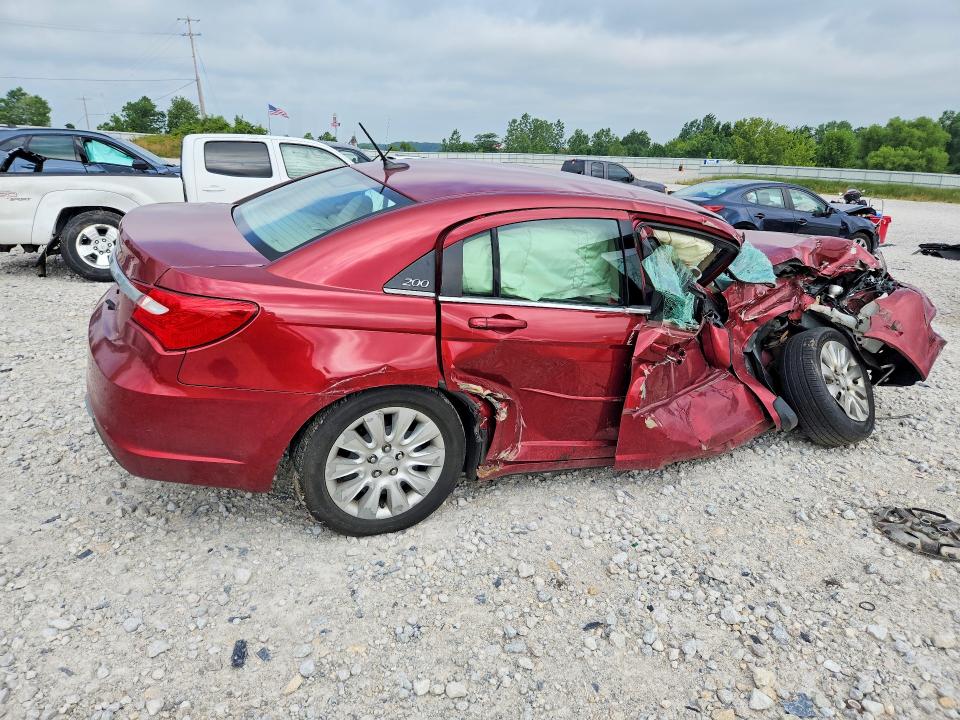 2012 Chrysler 200 VIN 1C3CCBAB1CN204754 COPART salvage auction — SIDE, Mi - Certificate Of Title, sold $350 on 2026-07-09 (photo 3)