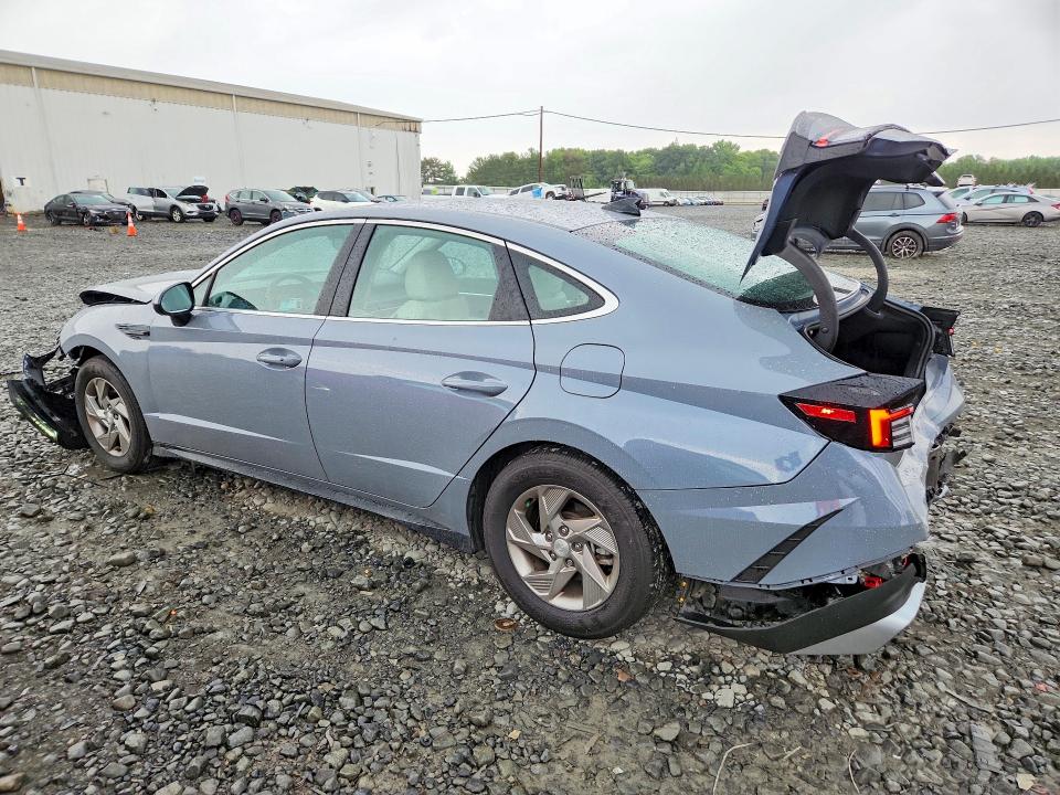 2025 Hyundai Sonata VIN KMHL24JA9SA484863 COPART salvage auction — FRONT END, Nj - Cert Of Title-Salvage, sold $6,500 on 2026-07-20 (photo 2)