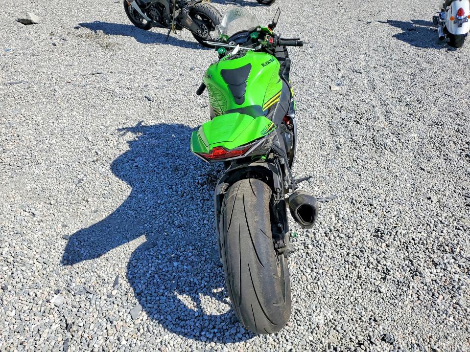 2019 Kawasaki VIN JKBZXVF15KA000286 COPART salvage auction — SIDE, Ca - Salvage Certificate, sold $4,050 on 2026-07-22 (photo 4)