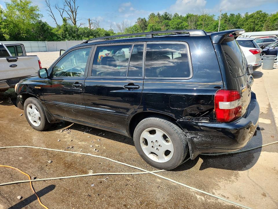 2004 Toyota Highlander VIN JTEEP21AX40028166 COPART salvage auction — FRONT END, Wi - Junked Vehicle Bill Of Sale, sold $600 on 2026-07-13 (photo 2)