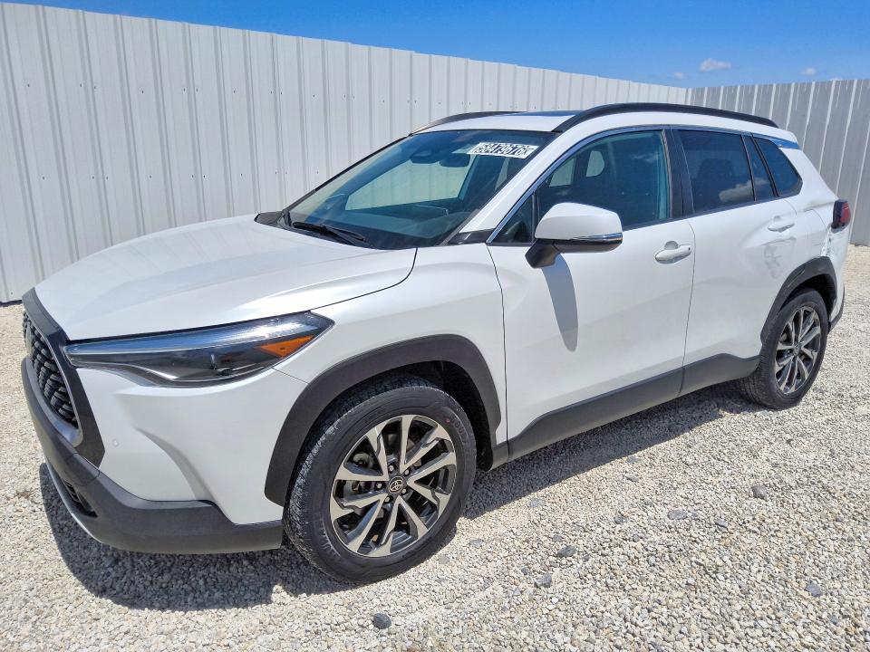 2023 Toyota Corolla cross VIN 7MUDAAAG4PV058951 COPART salvage auction — SIDE, NC - CERTIFICATE OF TITLE, sold $19,500 on 2026-07-14 (photo 1)