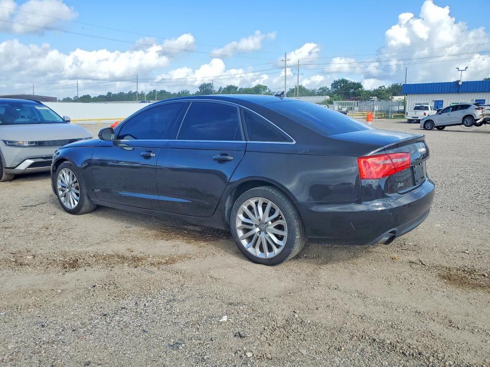 2014 Audi A6 VIN WAUGFAFC2EN111452 COPART salvage auction — MINOR DENT/SCRATCHES, Tx - Certificate Of Title, sold $2,200 on 2026-07-02 (photo 2)