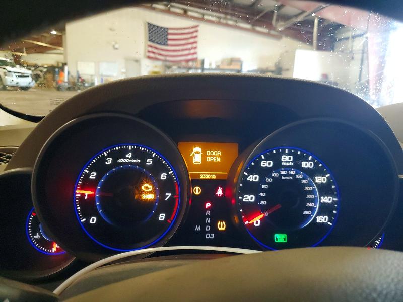 2008 Acura Mdx VIN 2HNYD28328H529050 COPART salvage auction — FRONT END, Mi - Cert Of Title-Rebuilt Salvage, sold $200 on 2026-07-31 (photo 9)