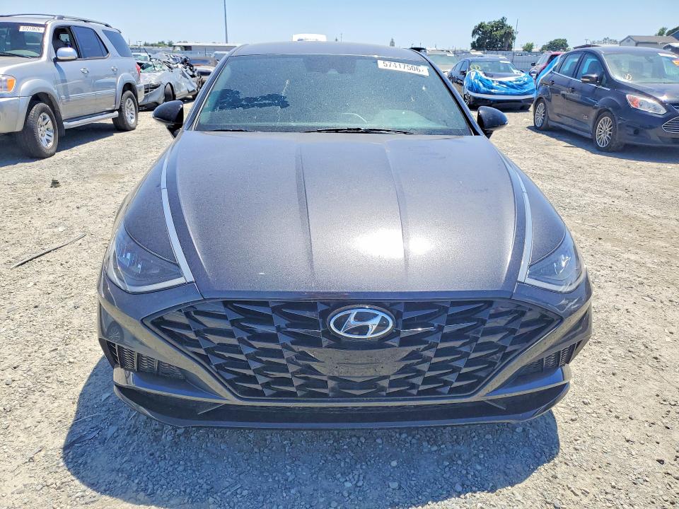 2021 Hyundai Sonata VIN 5NPEJ4J2XMH123162 COPART salvage auction — REAR END, CA - SALVAGE CERTIFICATE, sold $5,400 on 2026-07-21 (photo 5)