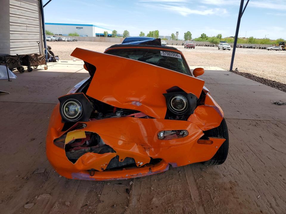 1997 Mazda Mx-5 miata VIN JM1NA3534V0732310 COPART salvage auction — FRONT END, AZ - CERT OF TITLE - SALVAGE, sold $600 on 2026-07-30 (photo 5)