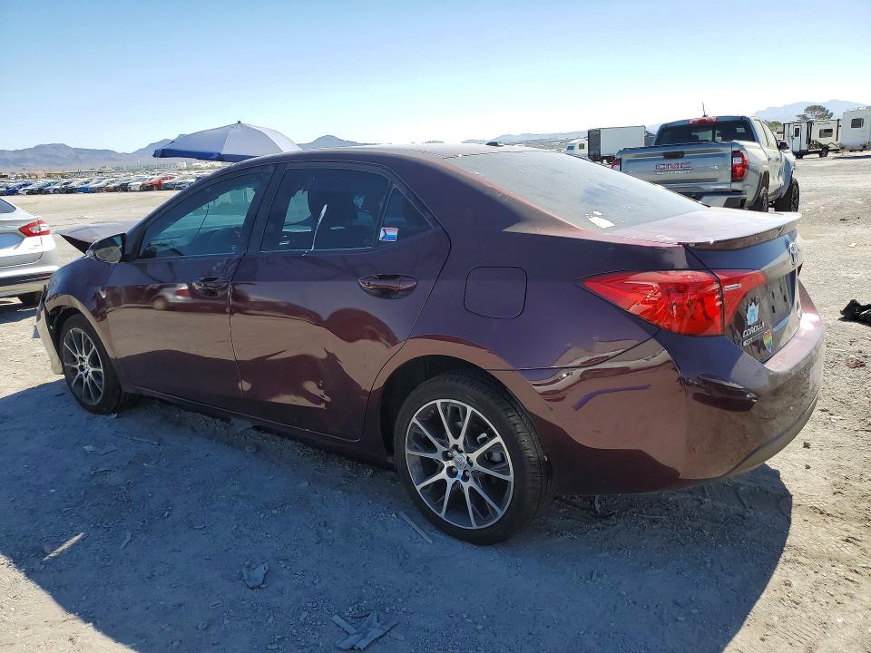 2017 Toyota VIN 5YFBURHE3HP633708 COPART salvage auction — FRONT END, Nv - Salvage Title, sold $3,900 on 2026-07-28 (photo 2)