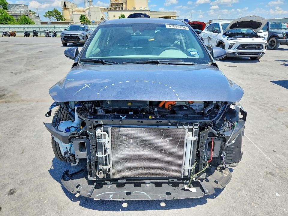 2019 Hyundai Ioniq VIN KMHC75LC0KU132338 COPART salvage auction — FRONT END, Tx - Salvage Vehicle Title, sold $1,600 on 2026-07-15 (photo 5)