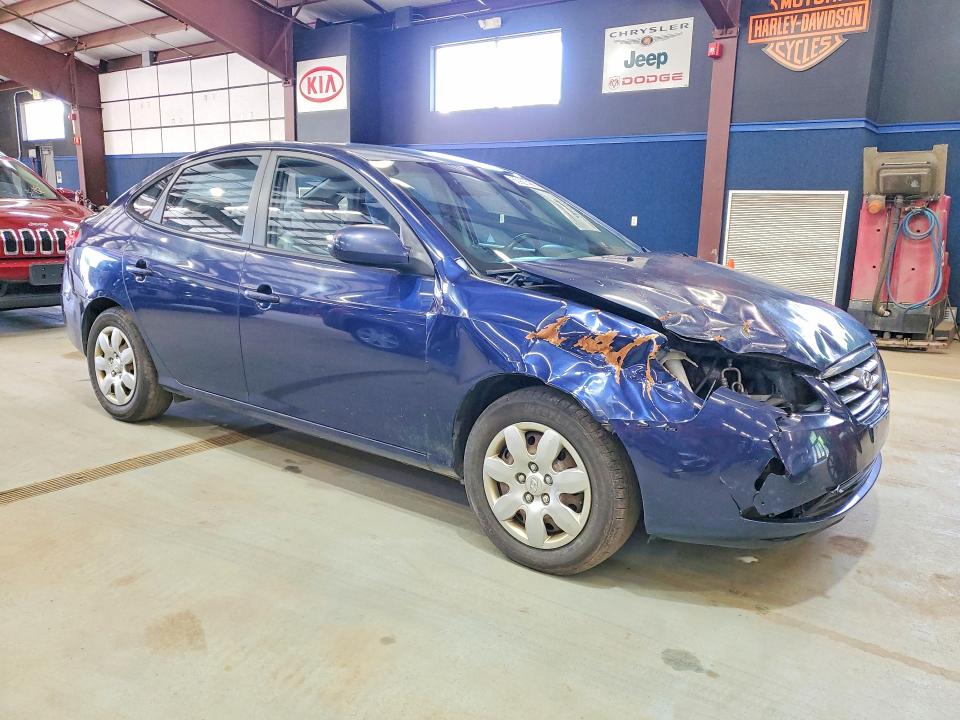 2008 Hyundai Elantra VIN KMHDU46D88U564387 COPART salvage auction — FRONT END, Vt - Certificate Of Title (P), sold $725 on 2026-07-16 (photo 4)